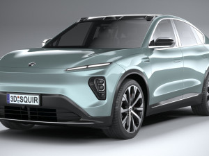 NIO EC7 2023 Modèle 3D