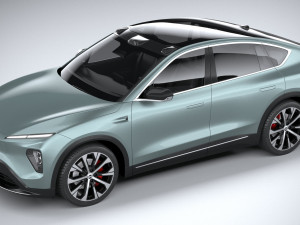 NIO EC7 2023 Modèle 3D