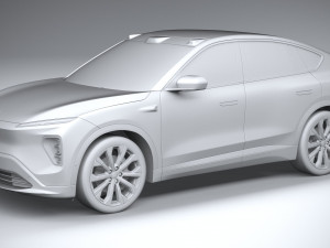 NIO EC7 2023 Modèle 3D