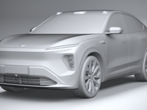 NIO EC7 2023 Modèle 3D