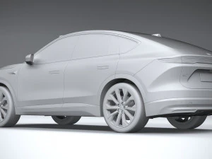 NIO EC7 2023 3D Model
