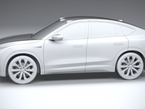 NIO EC7 2023 Modèle 3D