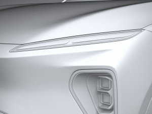 NIO EC7 2023 Modèle 3D