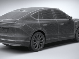 NIO EC7 2023 Modèle 3D