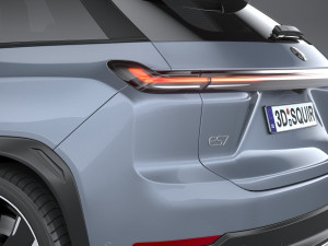 NIO ES7 2023 3D Model
