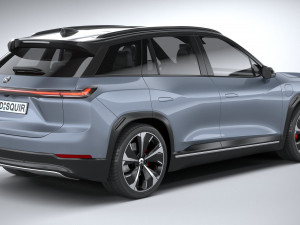 NIO ES7 2023 3D Model