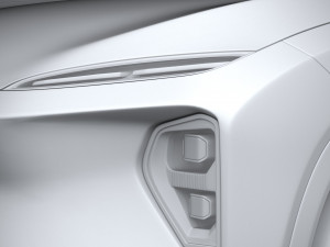 NIO ES7 2023 3D Model