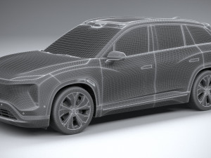 NIO ES7 2023 3D Model