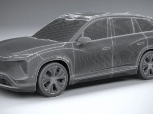 NIO ES7 2023 3D Model