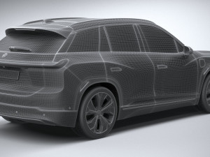 NIO ES7 2023 3D Model