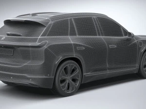 NIO ES7 2023 3D Model