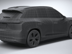 NIO ES7 2023 3D Model
