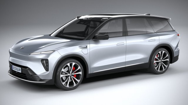 NIO ES8 2023 Modello 3D .c4d .max .obj .3ds .fbx .stl .blend 