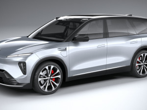 NIO ES8 2023 Model 3D