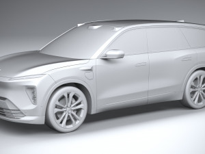 NIO ES8 2023 Modello 3D