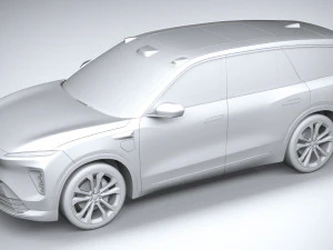 NIO ES8 2023 3D Model