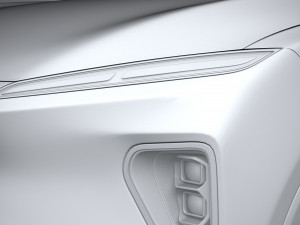 NIO ES8 2023 Modello 3D