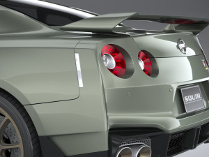 Nissan GT-R 2024 3D Modell
