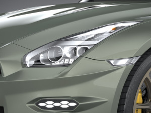 Nissan GT-R 2024 3D Modell