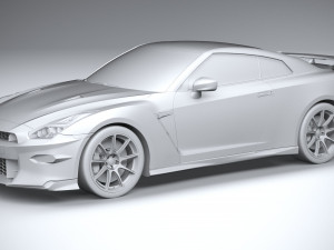 Nissan GT-R 2024 3D Modell