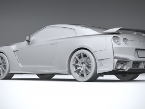 Nissan GT-R 2024 3D Modell
