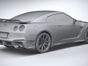 Nissan GT-R 2024 3D Modell