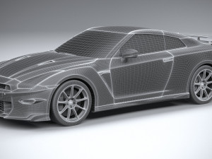 Nissan GT-R 2024 3D Modell
