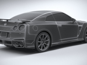 Nissan GT-R 2024 3D Modell
