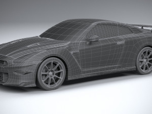 Nissan GT-R 2024 3D Modell