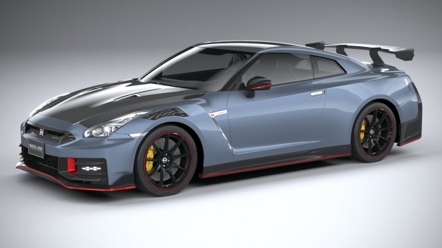 Nissan GT-R Nismo 2024 Modèle 3D .c4d .max .obj .3ds .fbx .stl .blend