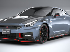 Nissan GT-R Nismo 2024 Modèle 3D