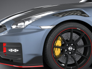 Nissan GT-R Nismo 2024 Modèle 3D