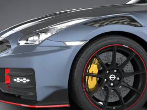 Nissan GT-R Nismo 2024 3D Model