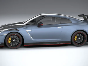 Nissan GT-R Nismo 2024 3D Model