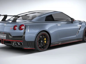 Nissan GT-R Nismo 2024 3D Model