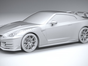 Nissan GT-R Nismo 2024 Modèle 3D