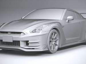 Nissan GT-R Nismo 2024 Modèle 3D