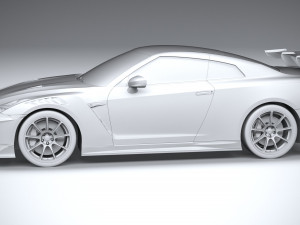 Nissan GT-R Nismo 2024 Modèle 3D