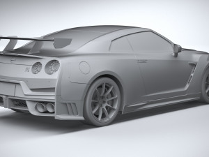 Nissan GT-R Nismo 2024 Modèle 3D