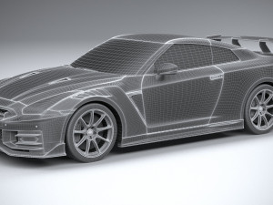 Nissan GT-R Nismo 2024 Modèle 3D