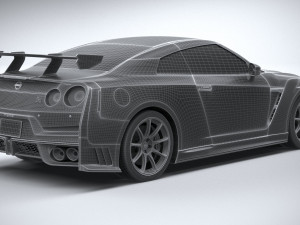 Nissan GT-R Nismo 2024 Modèle 3D
