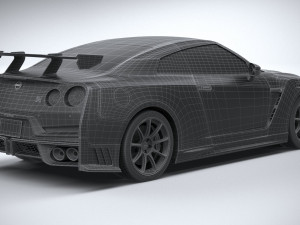 Nissan GT-R Nismo 2024 Modèle 3D