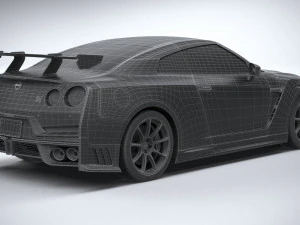 Nissan GT-R Nismo 2024 3D Model