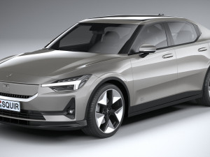 Polestar 2 2024 3D Model