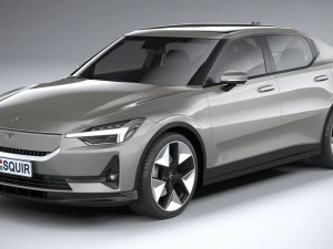 Polestar 2 2024 3D Model