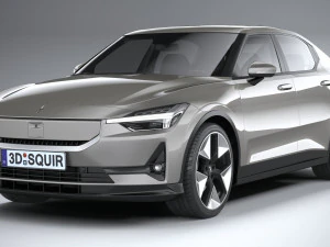 Polestar 2 2024 3D Model