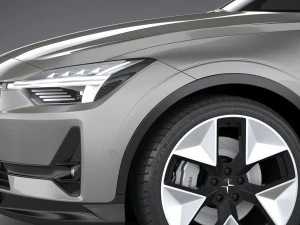 Polestar 2 2024 3D Model