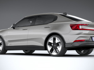 Polestar 2 2024 3D Model