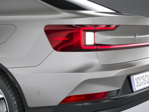 Polestar 2 2024 3D Model