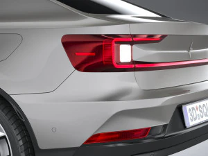 Polestar 2 2024 3D Model